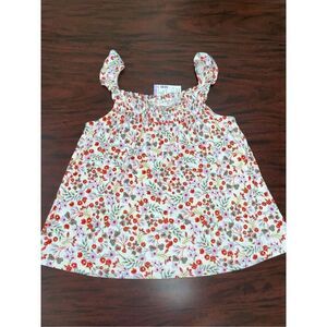 NWT Maurices Evsie Smock Swing Girls Floral Tank Top Size X-Large (13/14)